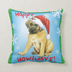 Lycklig Howlidays Mastiff Kudde
