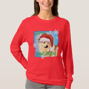 Lycklig Howlidays Norska Buhund T Shirt