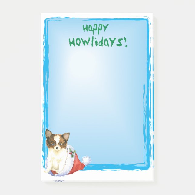 Lycklig Howlidays Papillon Post-it Block (Framsida)
