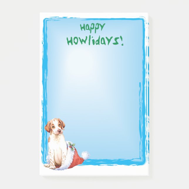 Lycklig Howlidays-pekare Post-it Notes Block (Framsida)