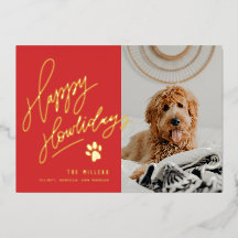 Lycklig Howlidays Pet Photo jul