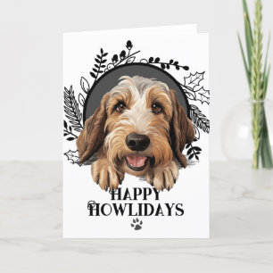 Lycklig Howlidays Petit Basset Griffon Vendeen Hun Helgkort