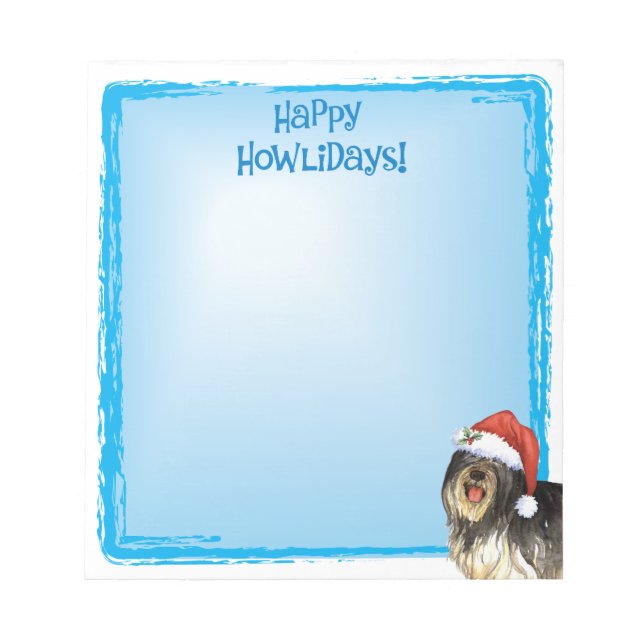 Lycklig Howlidays PON Anteckningsblock (Framsida)