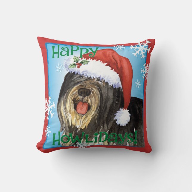 Lycklig Howlidays PON Kudde (Framsida)