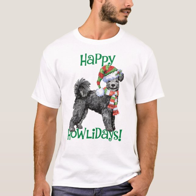Lycklig Howlidays Pumi T Shirt (Framsida)