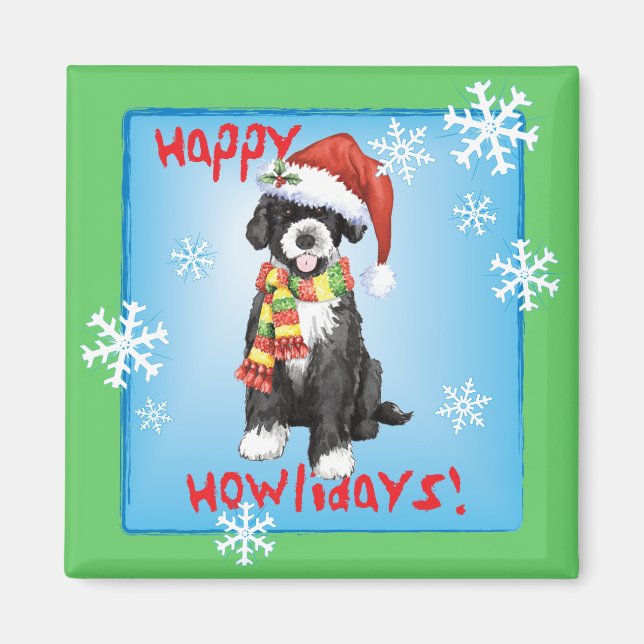 Lycklig Howlidays PWD Magnet (Framsidan)