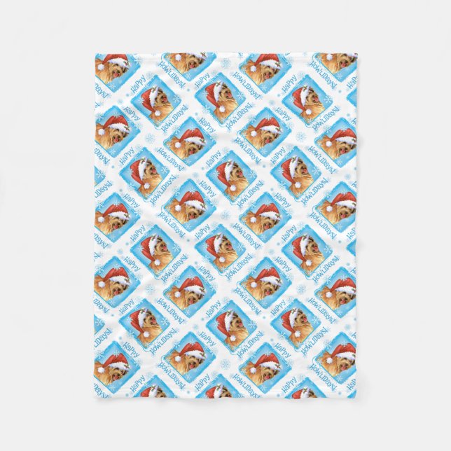 Lycklig Howlidays Pyrenean Shepherd Fleece Blanket (Framsidan)