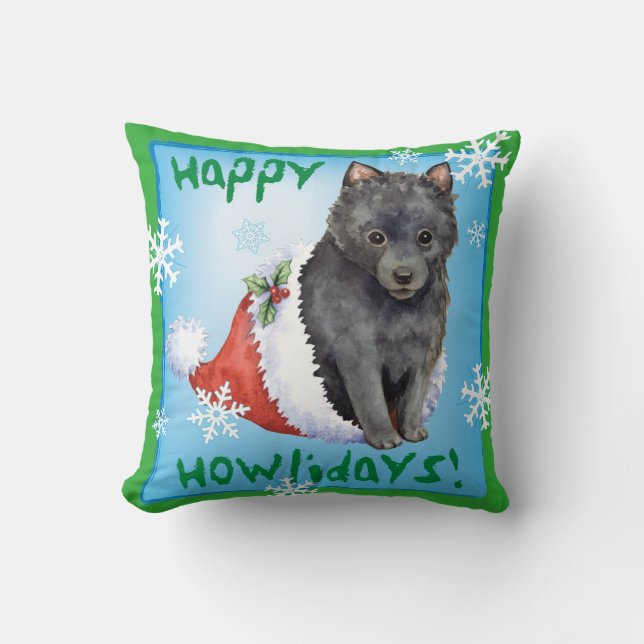 Lycklig Howlidays Schipperke Kudde (Framsida)