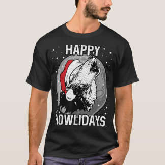 Lycklig Howlidays Shirt-Vargen T Shirt
