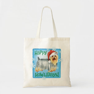 Lycklig Howlidays Silky Terrier Tygkasse