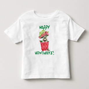 Lycklig Howlidays Standard Schnauzer T-Shirt