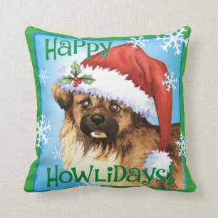 Lycklig Howlidays tibetan Spaniel Kudde