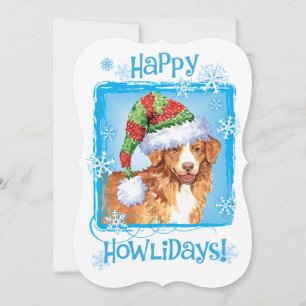 Lycklig Howlidays Toller Julkort