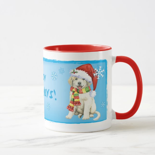 Lycklig Howlidays Underbara Pyrenéerna Mugg (Höger)