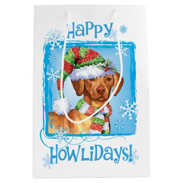 Lycklig Howlidays Vizsla (Framsidan)