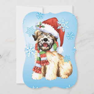 Lycklig Howlidays Wheaten Julkort