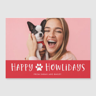 Lycklig Howlidays with Photo Rolig hund jul