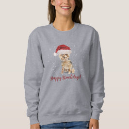 Lycklig Howlidays Yorkshire Terrier T Shirt