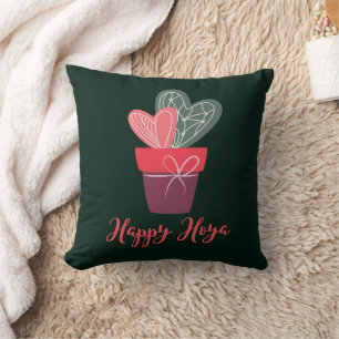 Lycklig Hoya Cute Kärlek Alla hjärtans dag Romanti Kudde