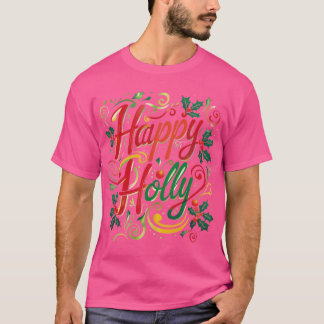 ’Lycklig Hplly Roligt Tee’ T Shirt