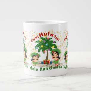 Lycklig Hula Days 3 Jumbo Mugg