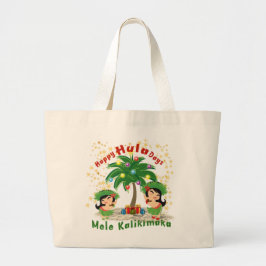 Lycklig Hula Days 3 Large Tote Jumbo Tygkasse