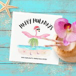 Lycklig Huladays Flamingo Tropical Beach-jul Pappersservett<br><div class="desc">Inbelägra ert festliga firande med ett stänk i tropiska humor med dessa Lycklig Huladays Flamingo Beach Napkins med en viskös flamingo sport a Santa, som dansar vid havet vinkarare, redo att le åt era gästers ansikte. De här blöjorna är perfekten som blandar helgdag och biskopsviber, medan det humoristiska budskapet "Lycklig...</div>