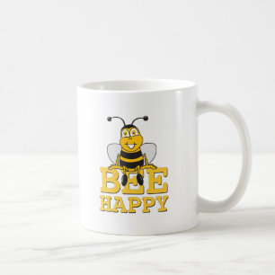 Lycklig humla kaffemugg