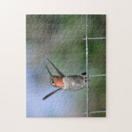 Lycklig Hummingbird Pussel