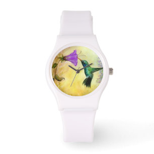 Lycklig Hummingbirdklocka Armbandsur