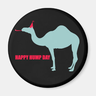 Lycklig Hump Day Camel Magnet