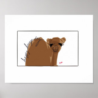 Lycklig Hump Day Poster