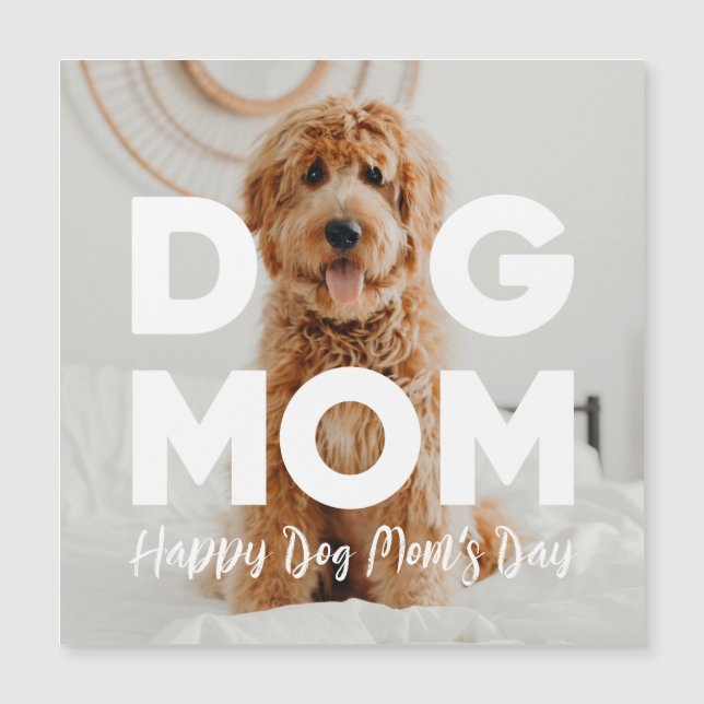 Lycklig Hund Mamma Dag! Ditt Hund-foto, HUND-kort (Framsida)