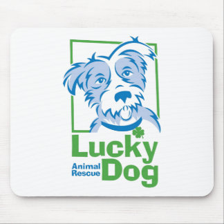 Lycklig hund Mousepad Musmatta