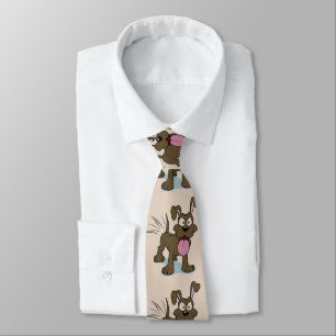 Lycklig Hund Necktie Slips