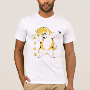 Lycklig hund - söt tecknad hund-design T-Shirt