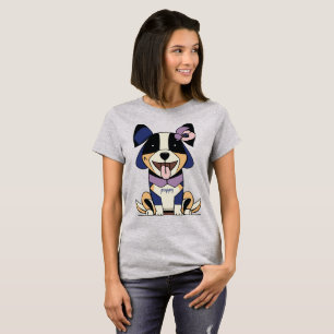 Lycklig Hund T Shirt
