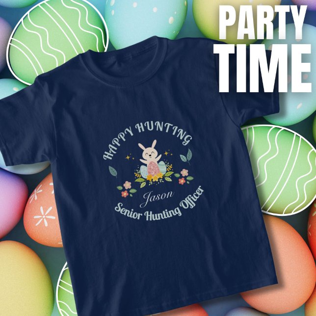Lycklig Hunting Påsk Tee (Gear up for Easter Hunt Party)