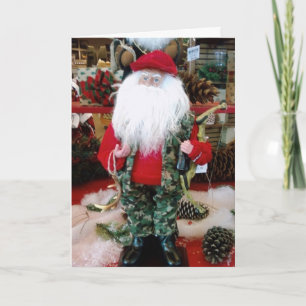 ’LYCKLIG HUNTING SANTA’ HELGKORT