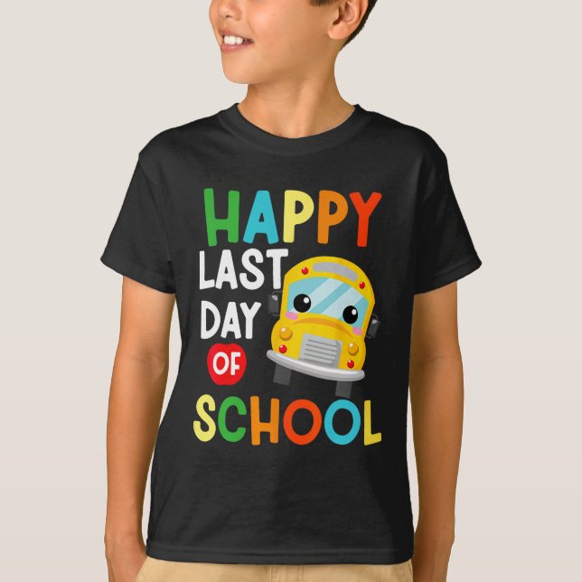 Lycklig i dag, Buss-chaufförer, studieledare i sko T Shirt (Framsida)
