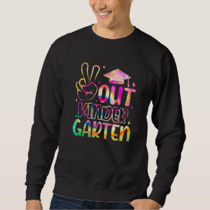 Lycklig i förra dagen, då skolan tie Dye fredade u Lång Ärmad Tröja