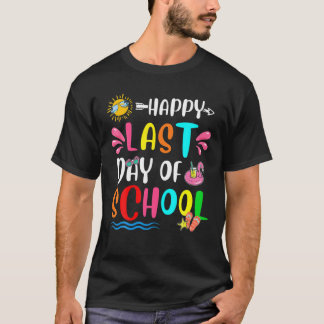 Lycklig i förra dagen, då skolläraren slutade med t shirt