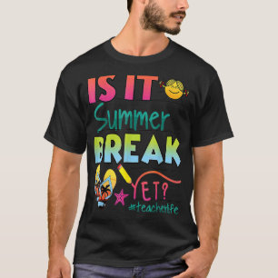 Lycklig i går i skolan är det sommaruppehållet änn t shirt