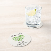 Lycklig i kärlek Bröllopsfest för St. Patrick's Da