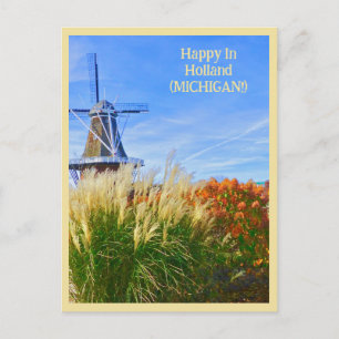 Lycklig i Nederländerna (MICHIGAN) Vykort