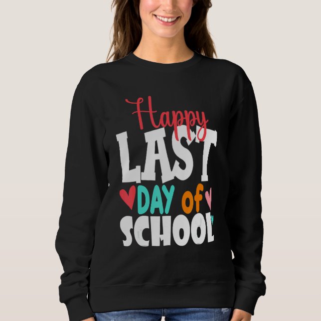 Lycklig i Studenter och lärare i skolan T Shirt (Framsida)
