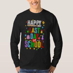 Lycklig i Studenter och lärarna Gra T Shirt