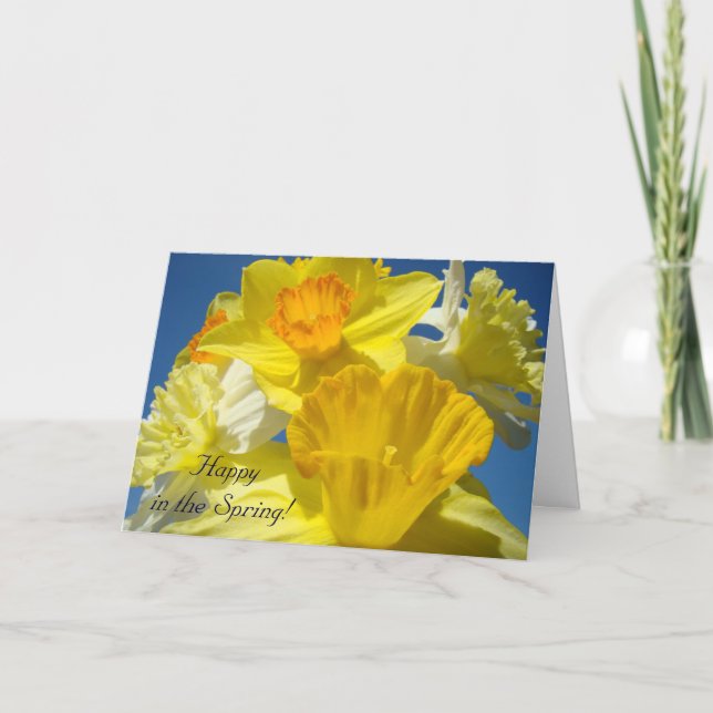 Lycklig i Vår! Cards Happity-Tack Tack Kort (Framsida)