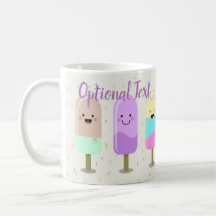 Lycklig Ice Cream Smiling Pub & Popsicles Kaffemugg