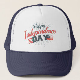 Lycklig Independence day - 4 juli Gift Keps